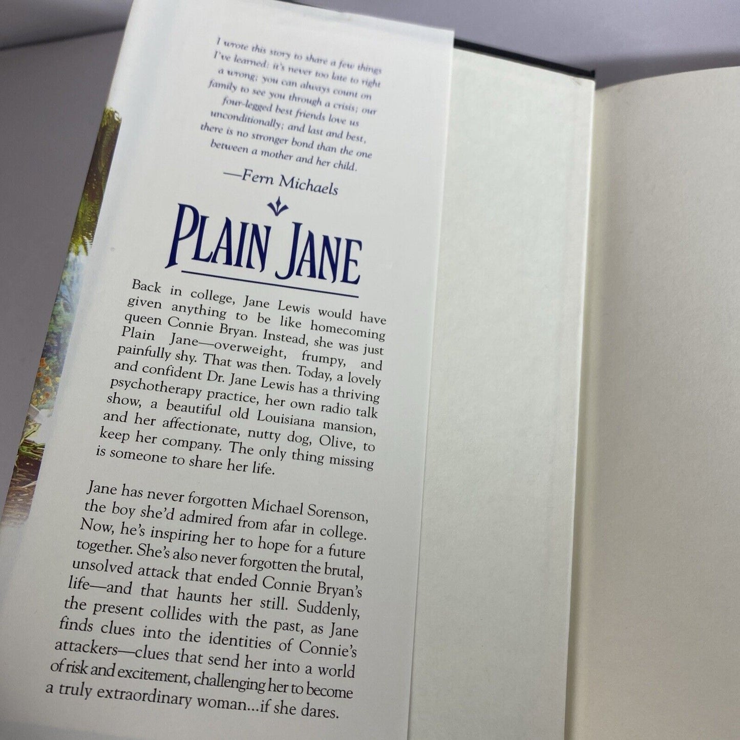 Plain Jane - Mass Market Paperback By Michaels, Fern - VERY GOOD Book Club Editi