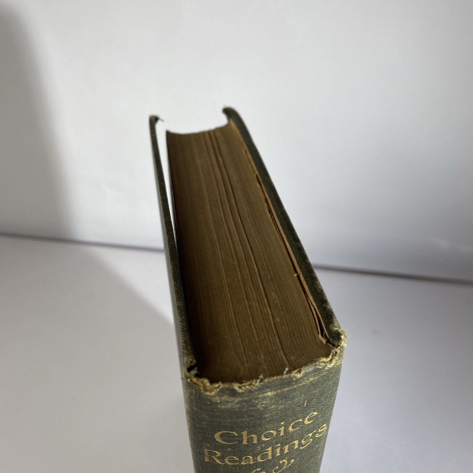 Choice Readings by Robert McLean Cumnock 1898 Antique Entertaining Textbook Rare