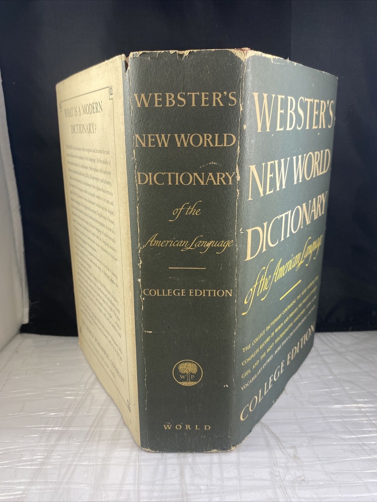 Webster's New World Dictionary Of The American Language College Edition 1958 50s