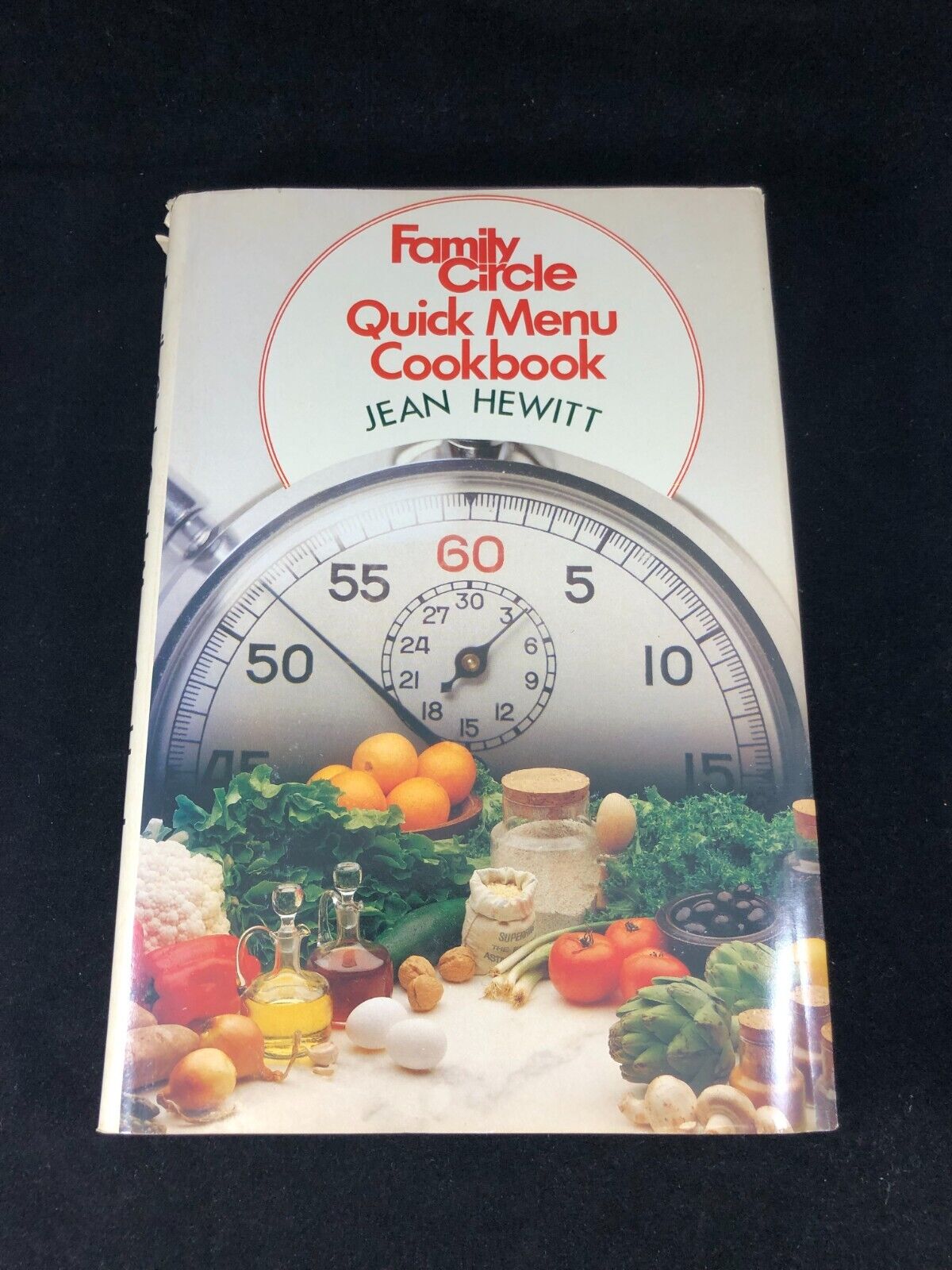 Vintage 1971 Family Circle Quick Menu Cookbook by Jean Hewitt