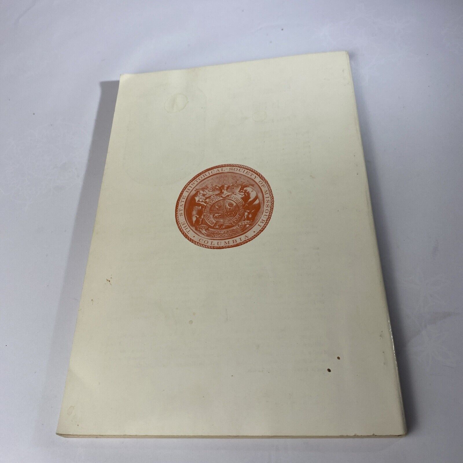 Missouri Historical Review Magazine October 1971 Vintage MO Magazine patriotic
