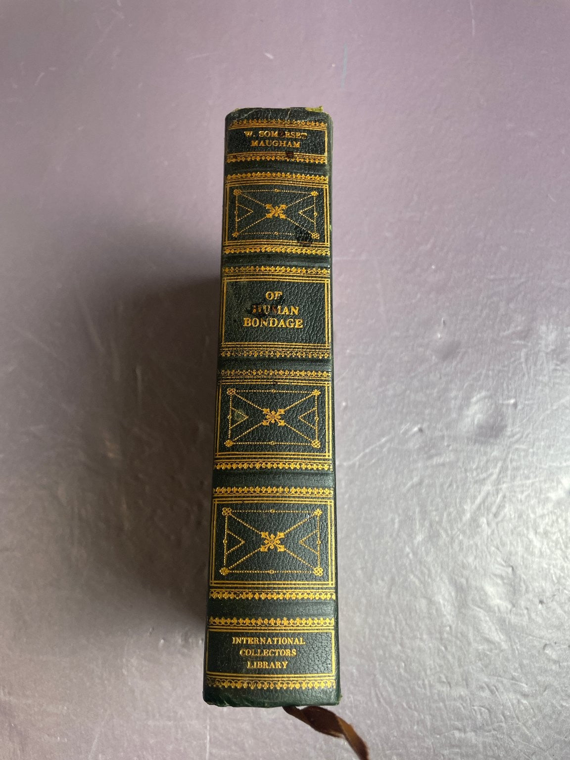 Of Human Bondage W. Somerset Maugham 1936 International Collectors Library
