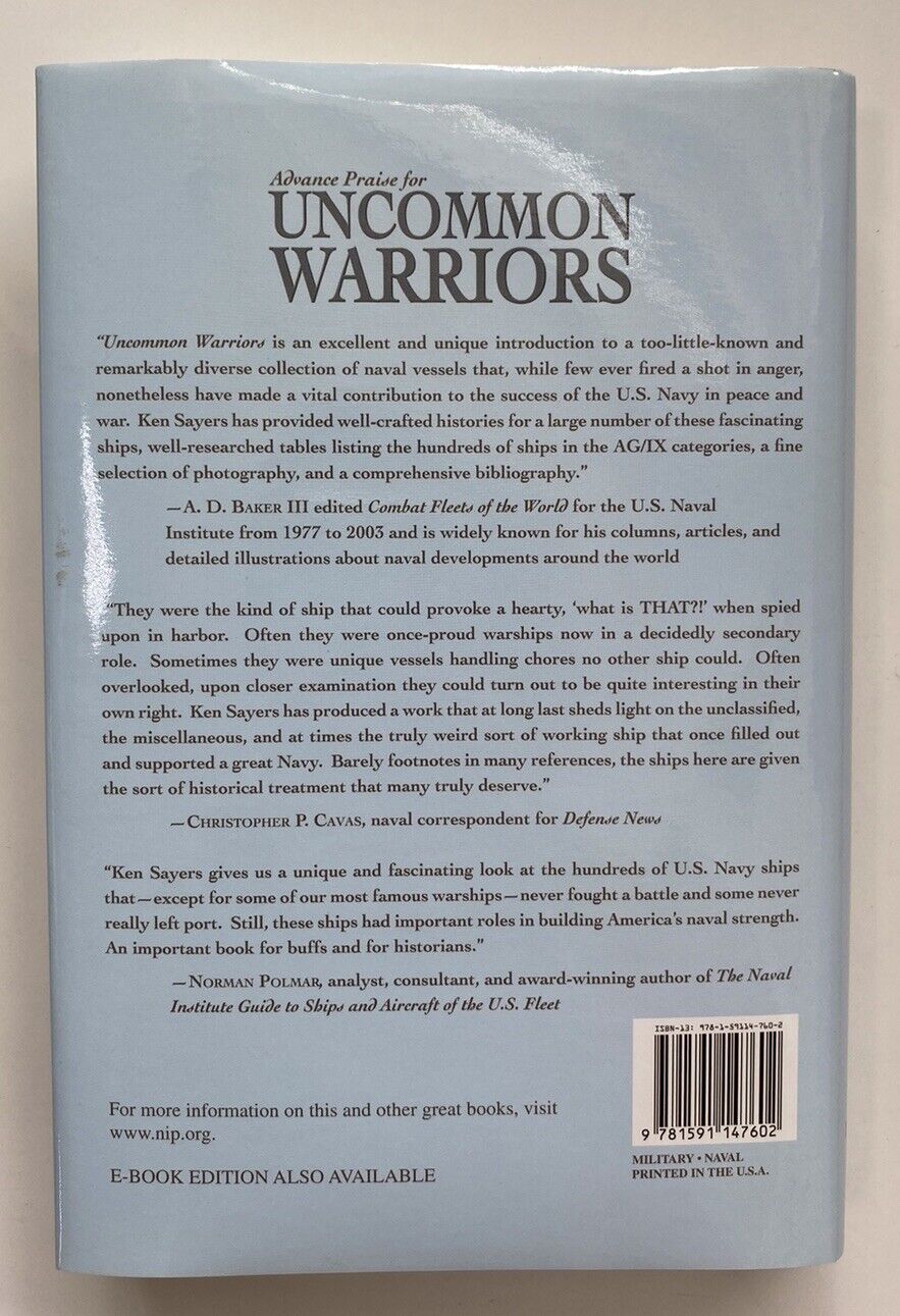 Uncommon Warriors 200 Years by Ken W. Sayers Hardcover with Dust Jacket