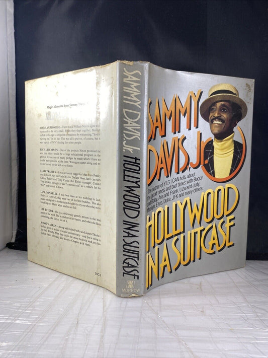 Hollywood in a Suitcase Sammy, Jr. Davis Vintage 80s First Edition 1st Print