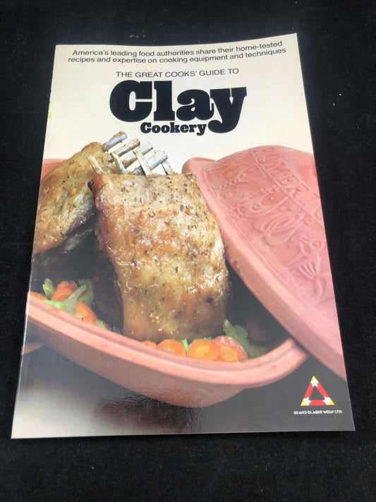 The Great Cooks Guide to Clay Cookery Trade Paperback 1977 Cookbook Recipes