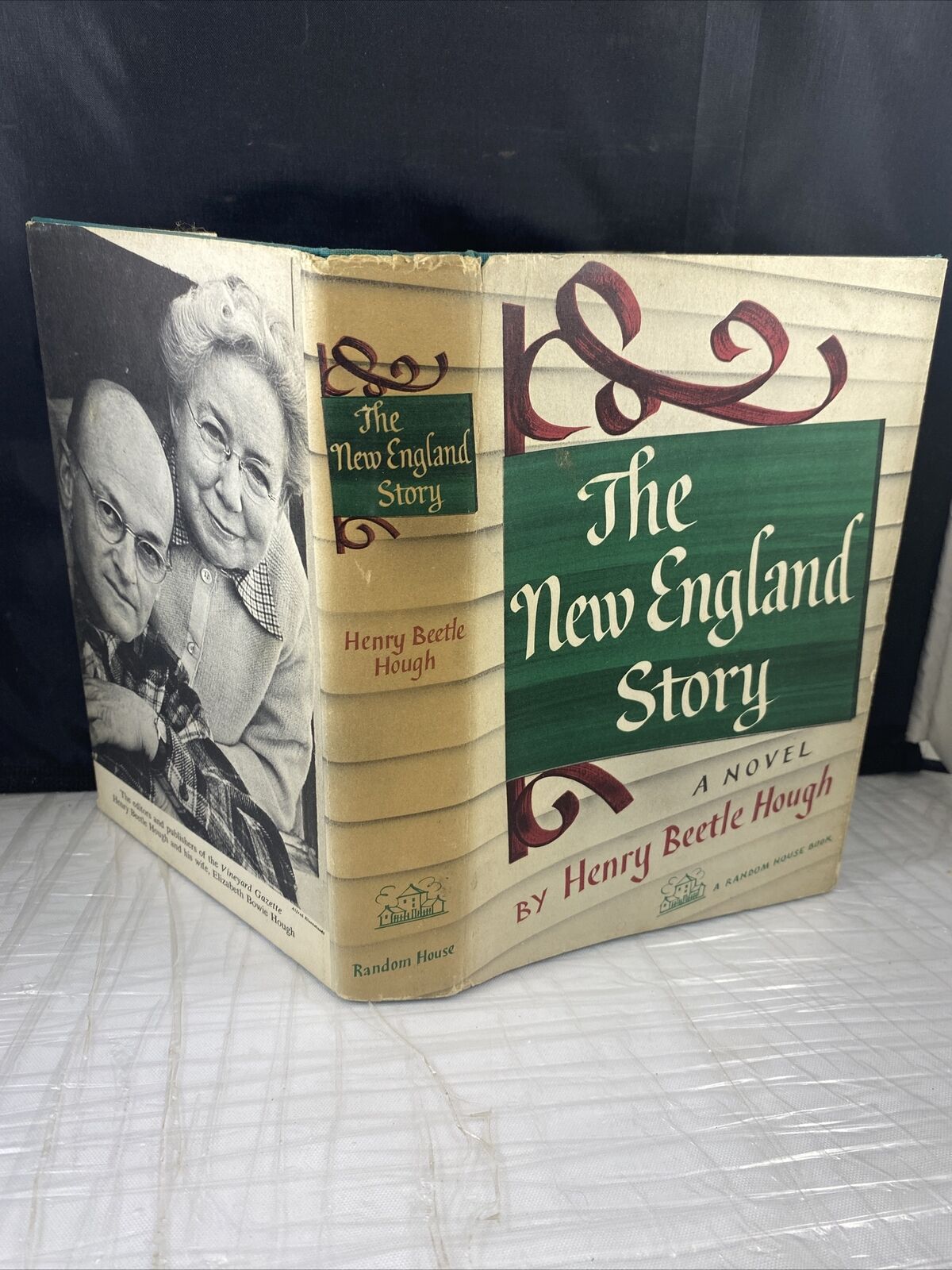 The New England Story A Novel By Henry Beetle Hough Vintage 50s Novel Good