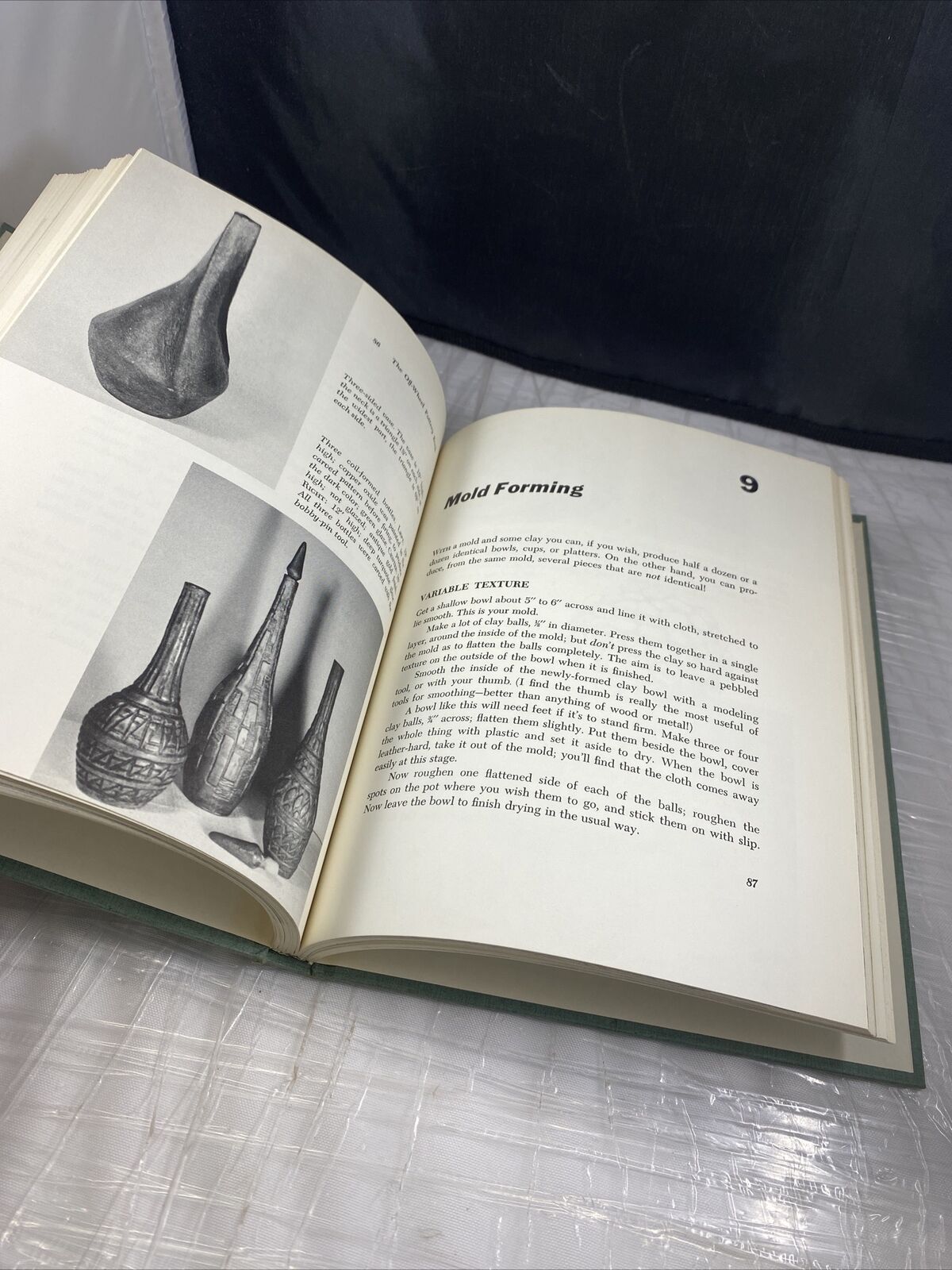 The Off-Wheel Pottery Book by Ida Claire Larden &  Raymond Hull Vintage Ceramics