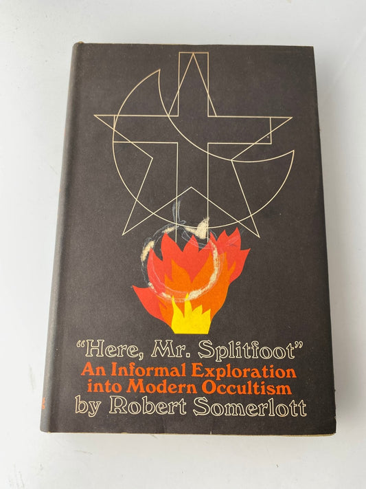 "Here Mr. Splitfoot" Robert Somerlott 1971 First Edition Occult Viking
