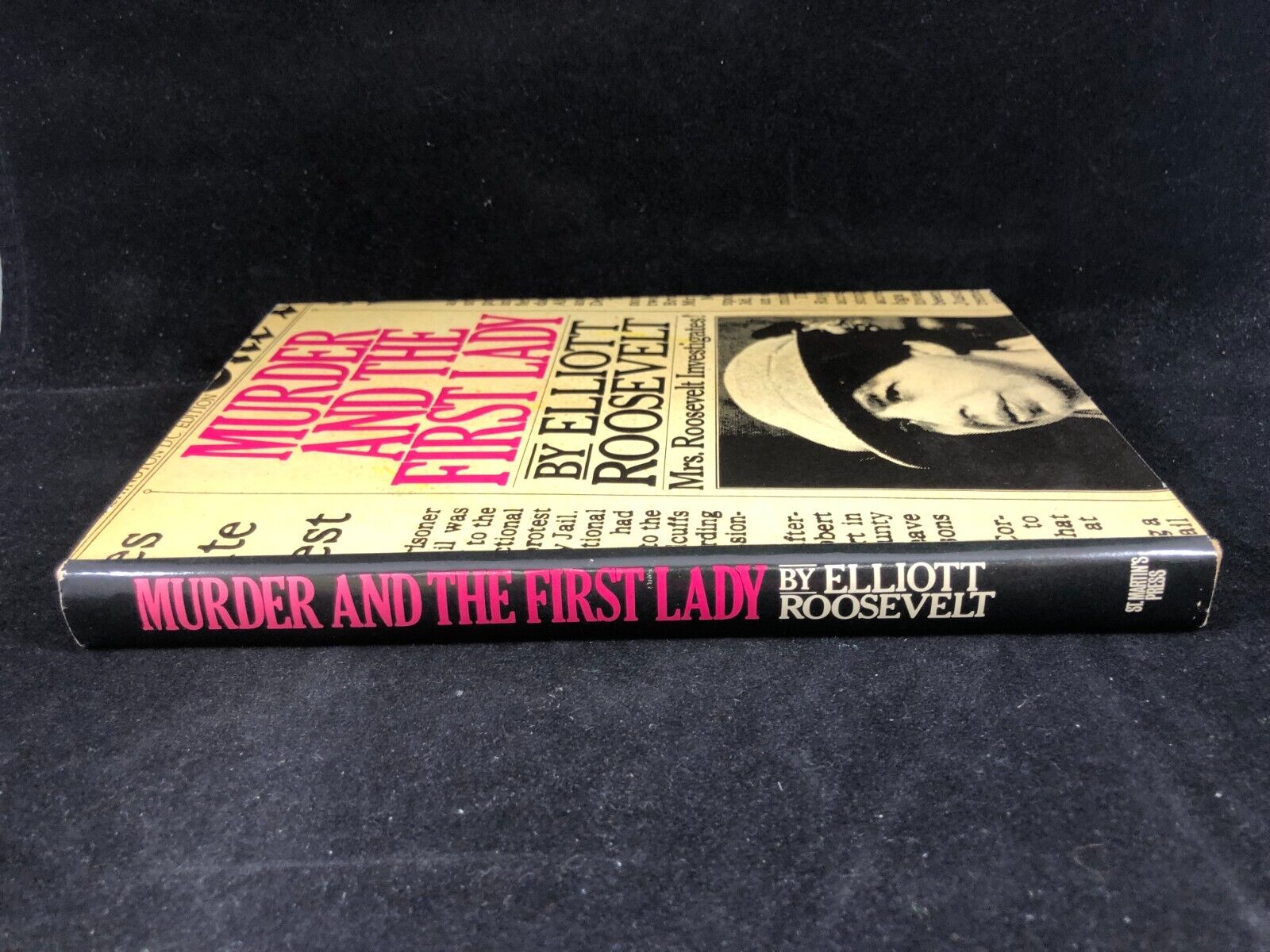 Murder and the First Lady by Elliott Roosevelt Book Club edition