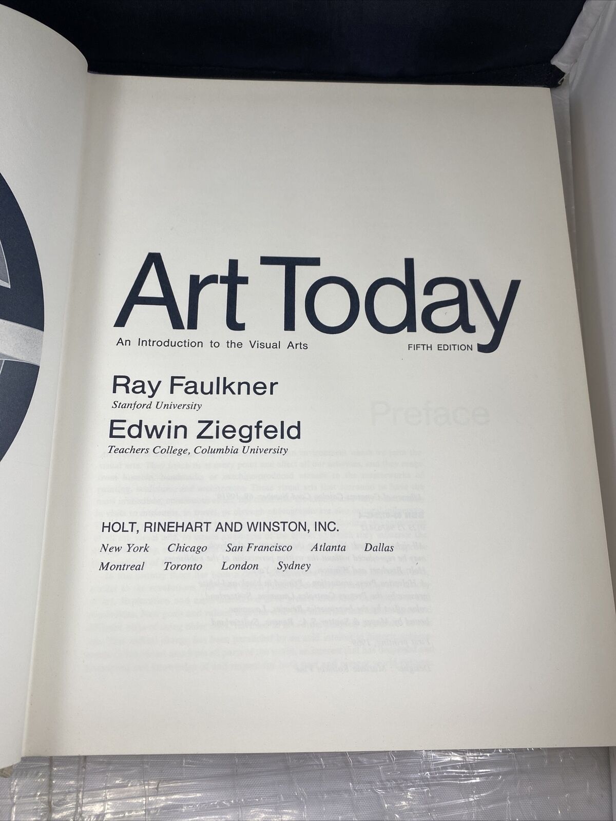 Art Today By Ray Faulkner & Edwin Zieffeld Book 5th Ed. 60s Vintage Art Textbook