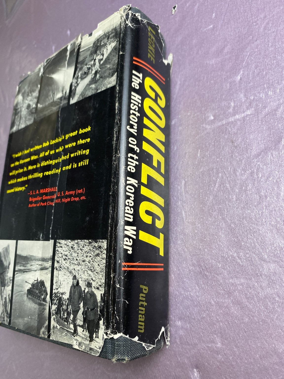 Conflict The History of the Korean War Robert Leckie 1962 First Edition Putnam