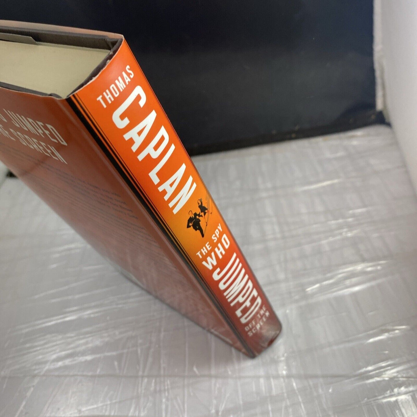 The Spy Who Jumped off the Screen : Thomas Caplan (2012, Hardcover, Dust Jacket)