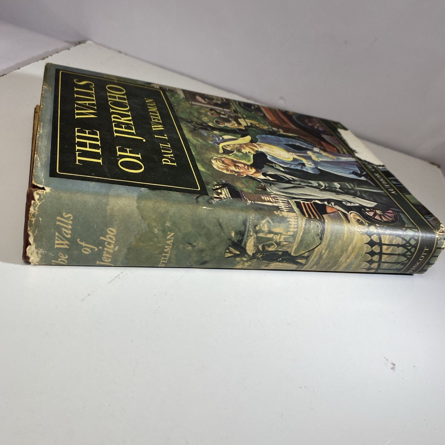 The Walls of Jericho Paul I Wellman 1940s Vintage Historical Fiction.