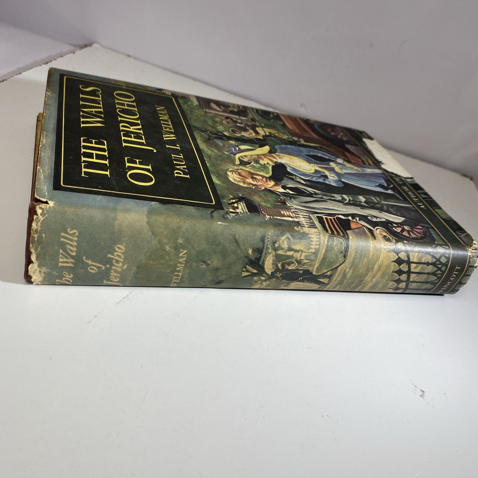 The Walls of Jericho Paul I Wellman 1940s Vintage Historical Fiction.