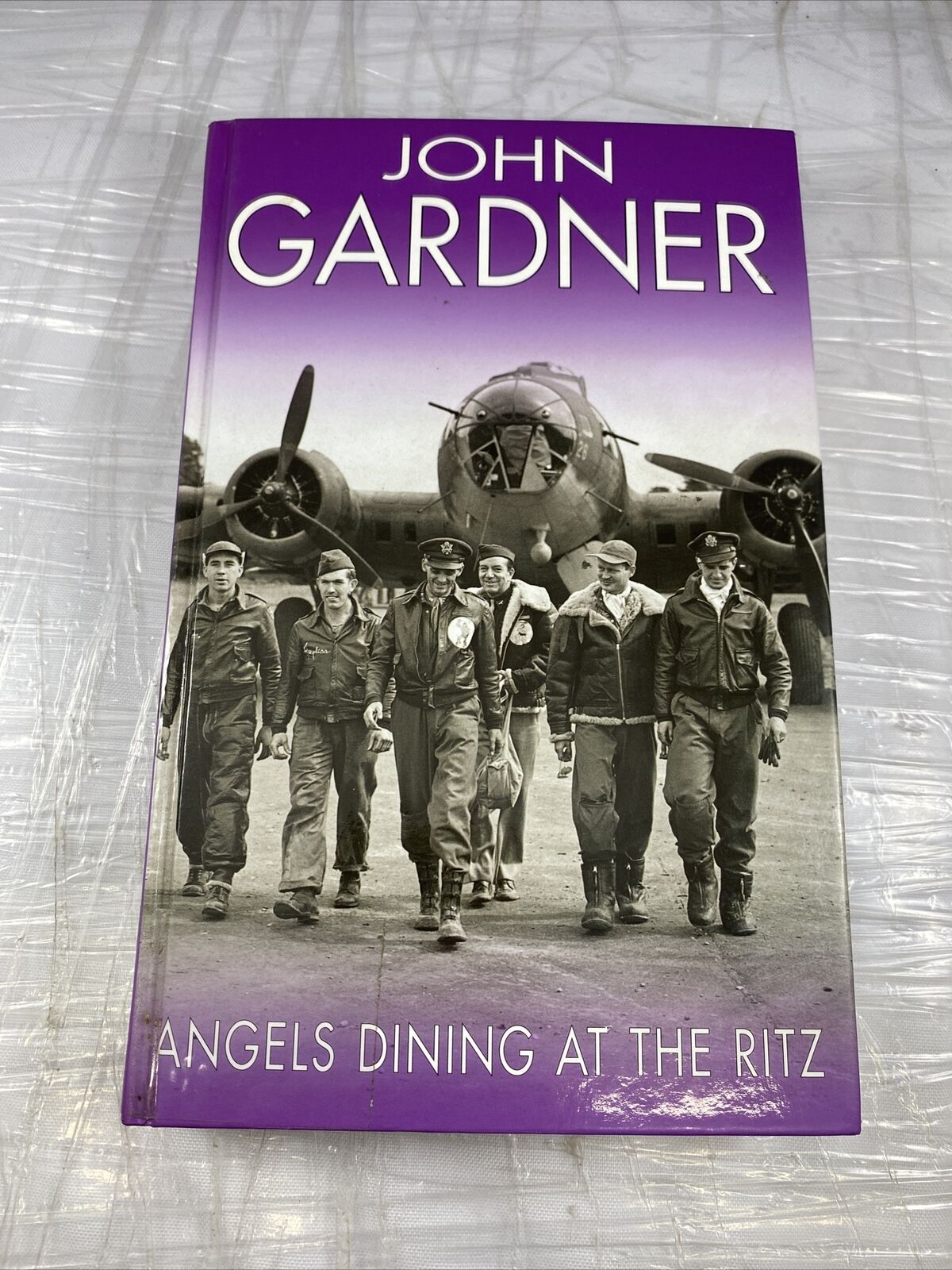 Angels Dining at the Ritz Hardcover John Gardner Rare Vintage Military Ex Lib