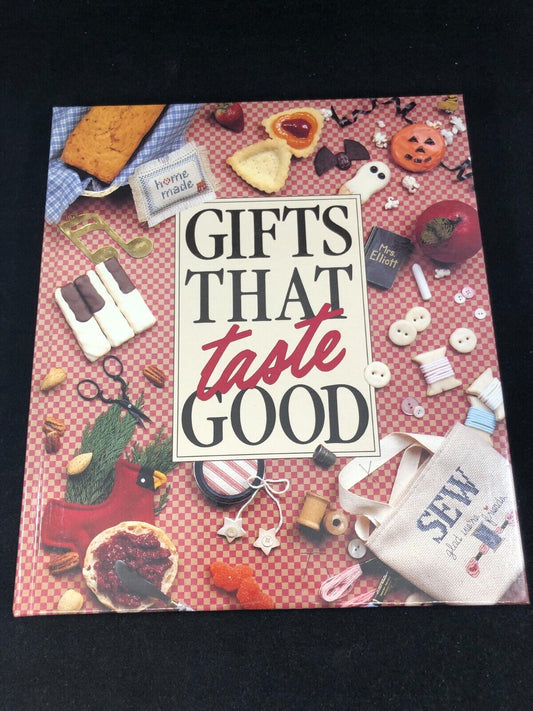 Gifts That Taste Good Holiday Vintage Cookbook Homemade Gift Ideas Pizza Basket