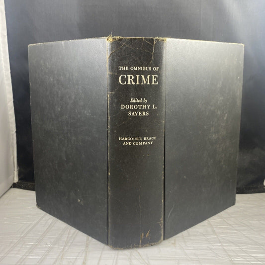 The Omnibus Of Crime Dorothy L Sayers 1929 Rare Supernatural Investigation Story