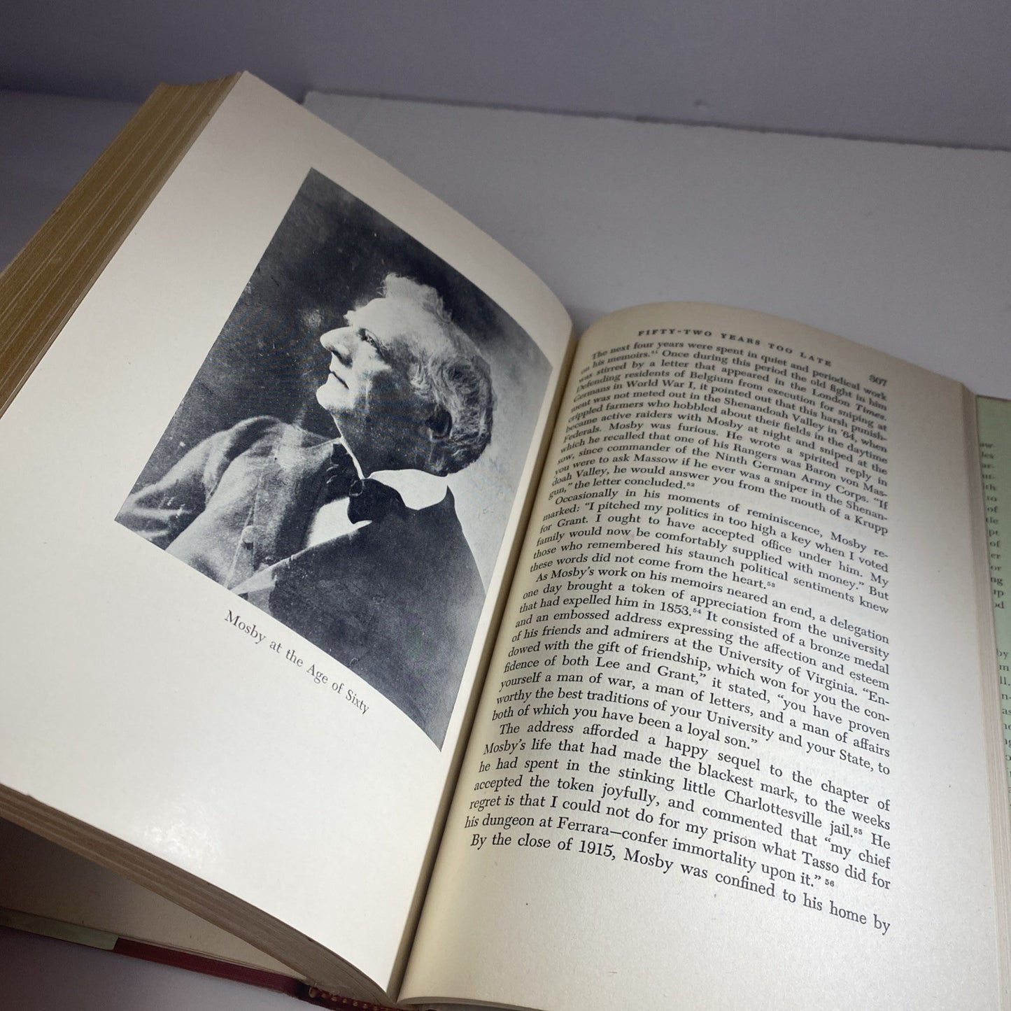 American Historical Fict. Ranger Mosby Virgil Carrington Jones 1st Ed 2nd Print