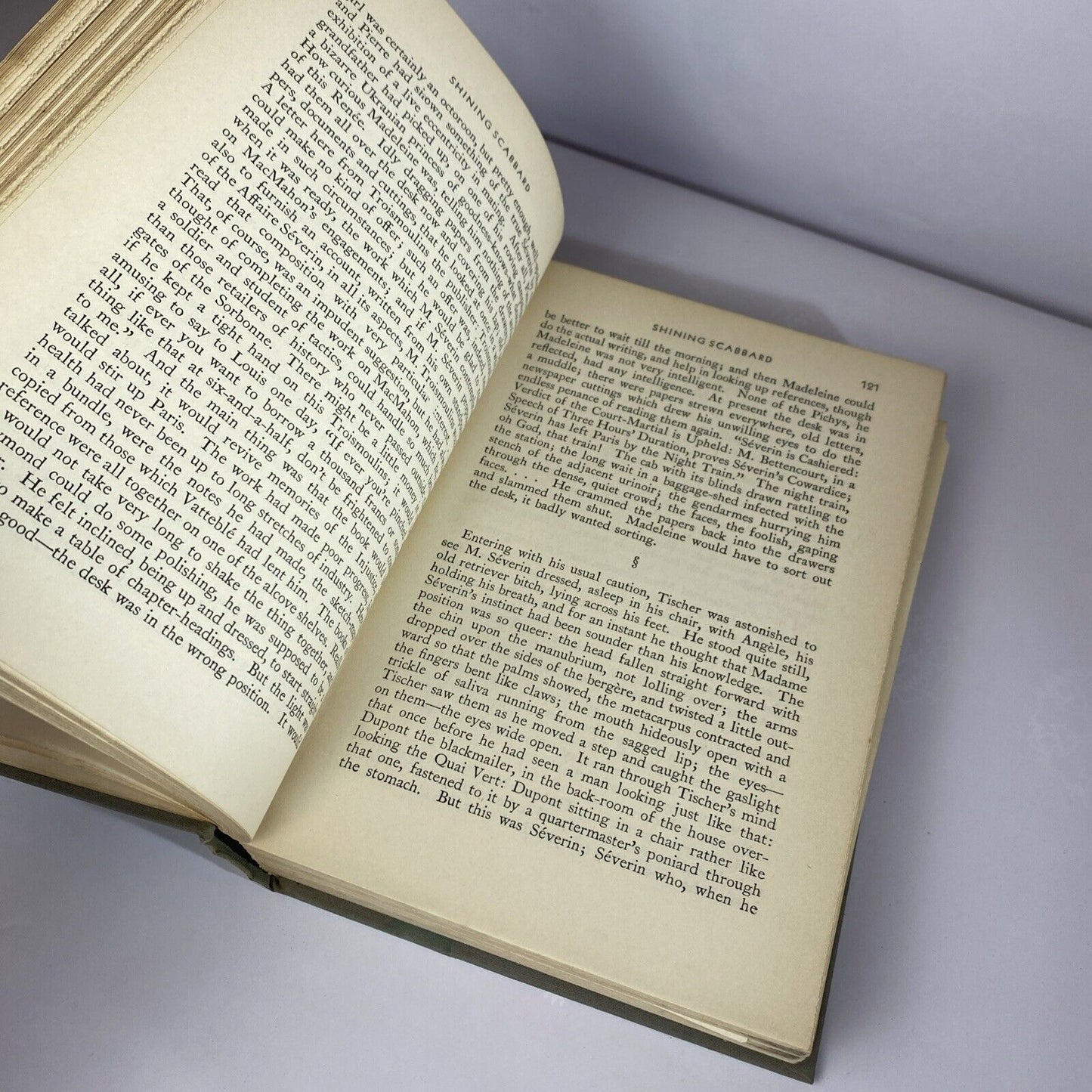 Shining Scabbard R.C. Hutchinson Hardcover 1936 Farrar & Rinehart Book Publish