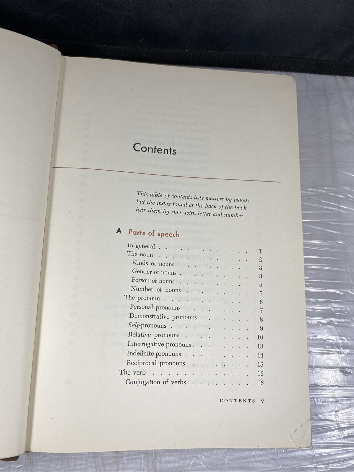 Writing Handbook - Michael Kammer (Hardcover) Vintage 50s English Textbook Clean