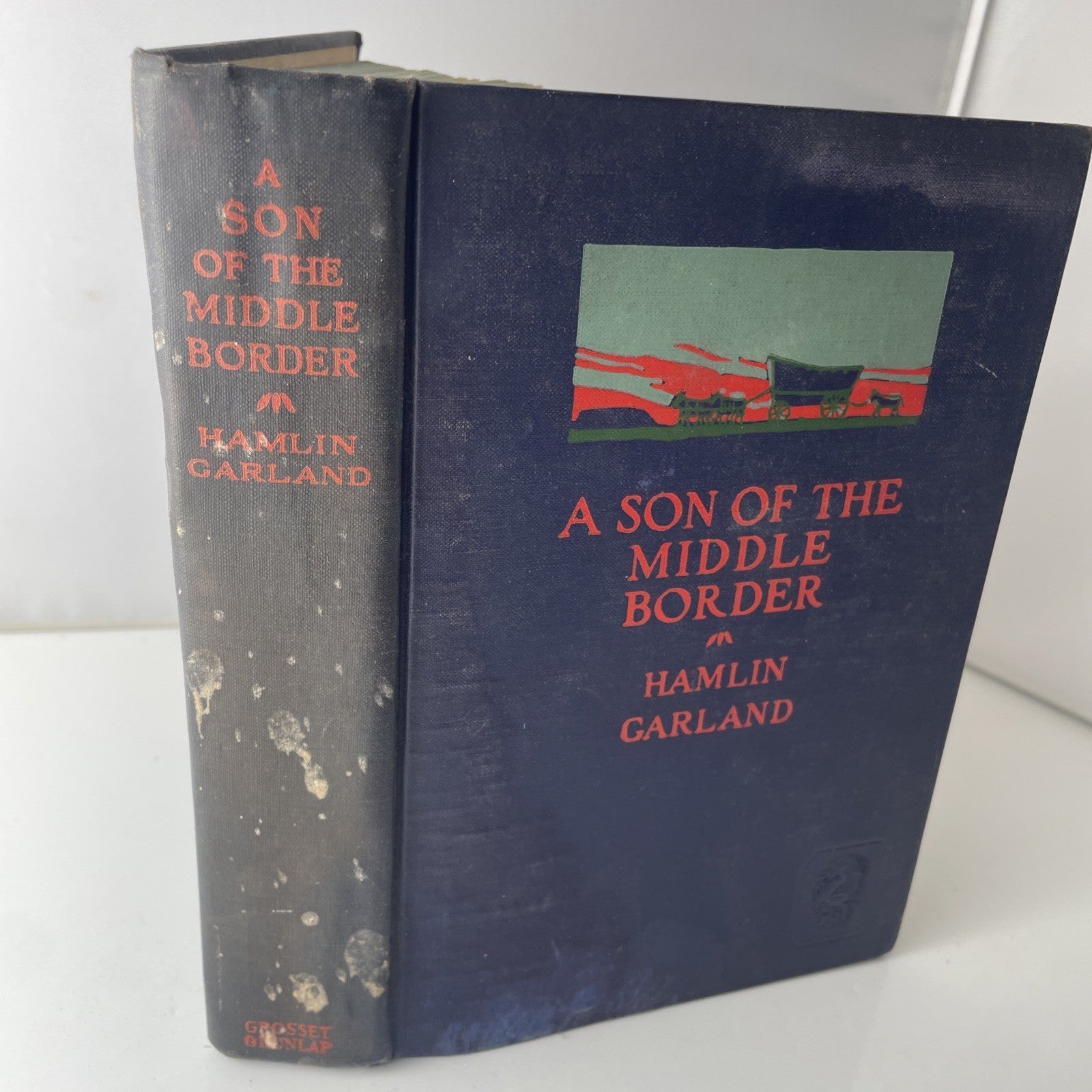 1928 Antique Novel "A Son of the Middle Border" Hamlin Garland