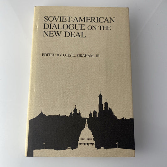 1989 History Book Soviet-American Dialogue On The New Deal Cold War Information