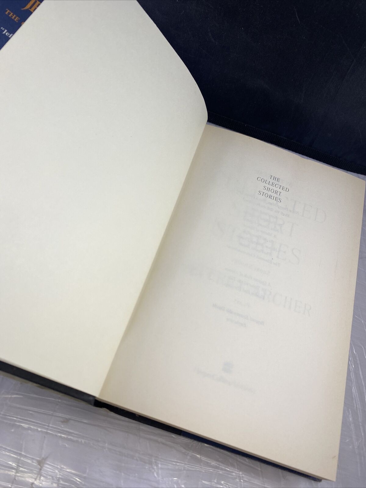 The Collected Short Stories by Jeffrey Archer (1998, Hardcover) First Edition