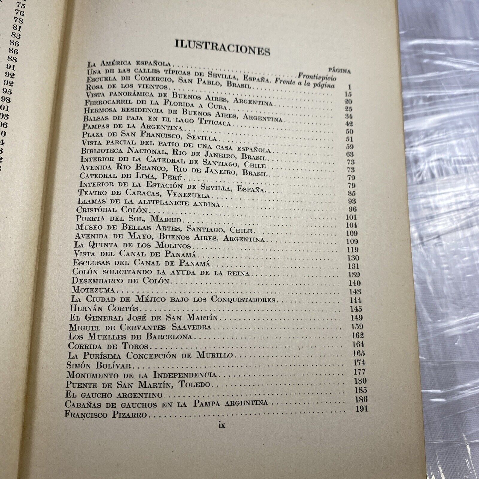 ANTIQUE Hardcover A SPANISH READER John M Pittaro 1919 Vintage Textbook Red