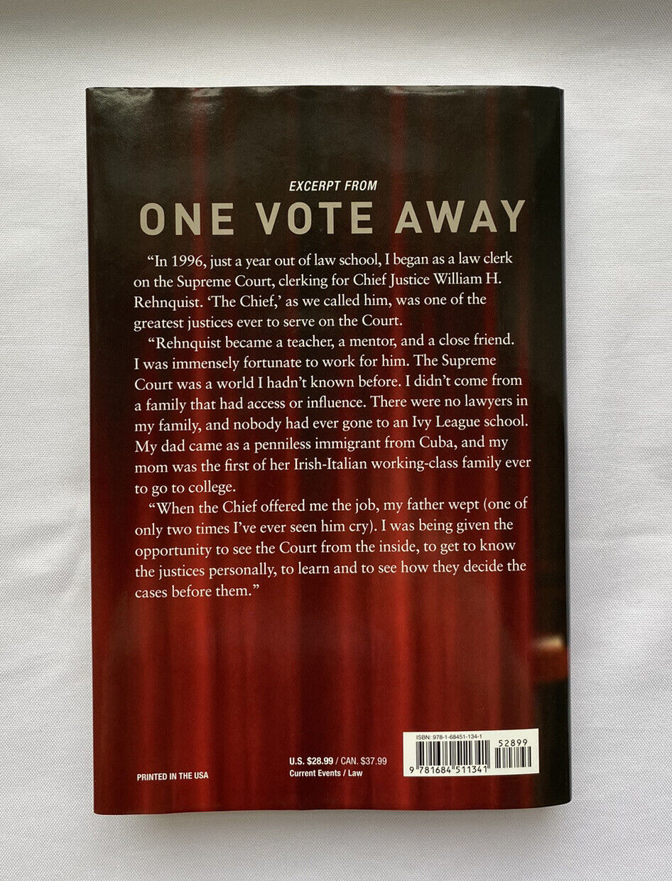 One Vote Away : How a Single Supreme Court Seat Can Change History by Ted Cruz