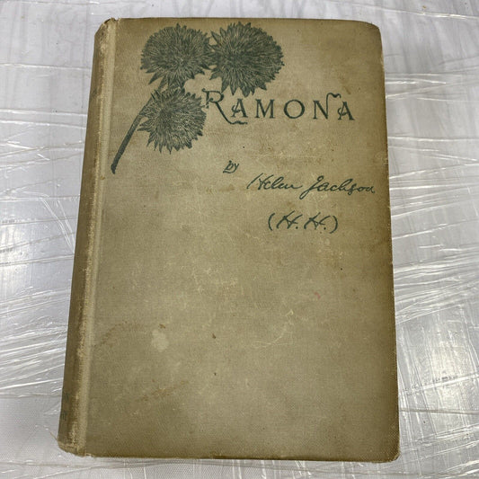 Ramona A Story By Helen Jackson - Hardcover - 1912 Print Antique Novel Fiction