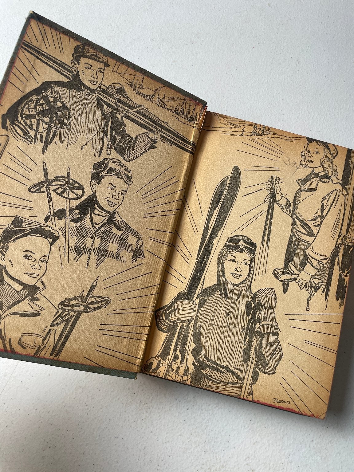 Walton Boys Gold in the Snow Mildred A. Wirt 1948 Adventure Juvenile Whitman