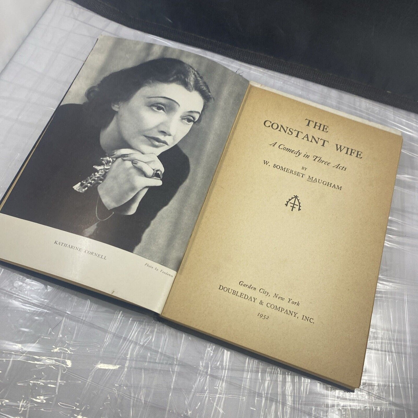 The Constant WIfe Somerset Maugham Vintage Play Literature Kansas City Ex Lib