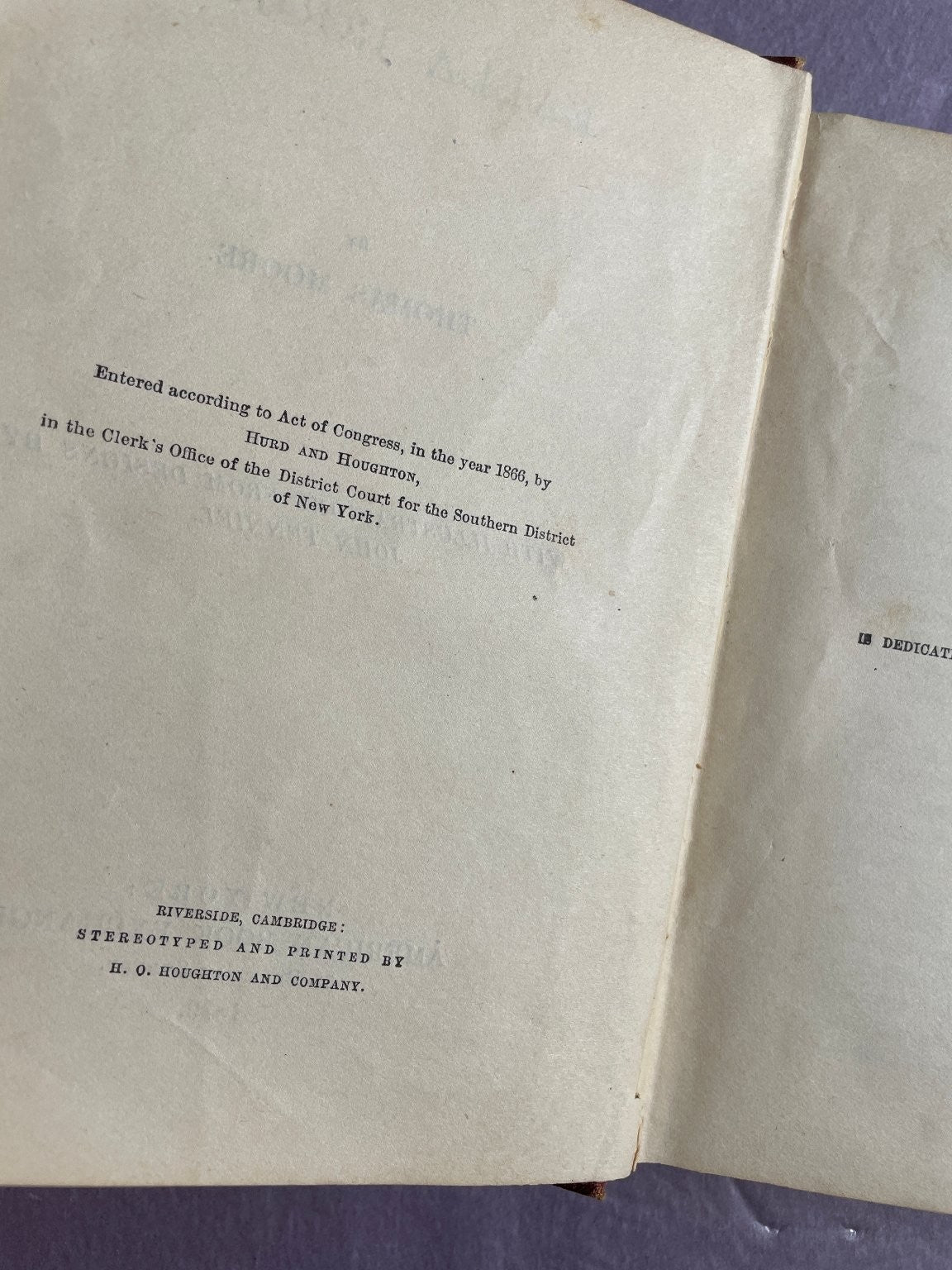 Lalla Rookh Thomas Moore 1866 Acme Library Modern Classics Poetry Hurd &