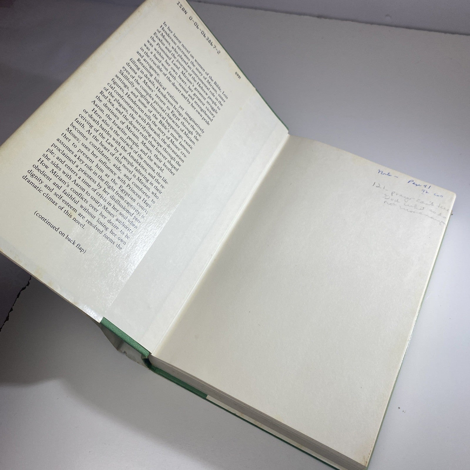 MIRIAM, A Novel, Lois T. Henderson, 1983, Guideposts, Religious Fiction Vintage
