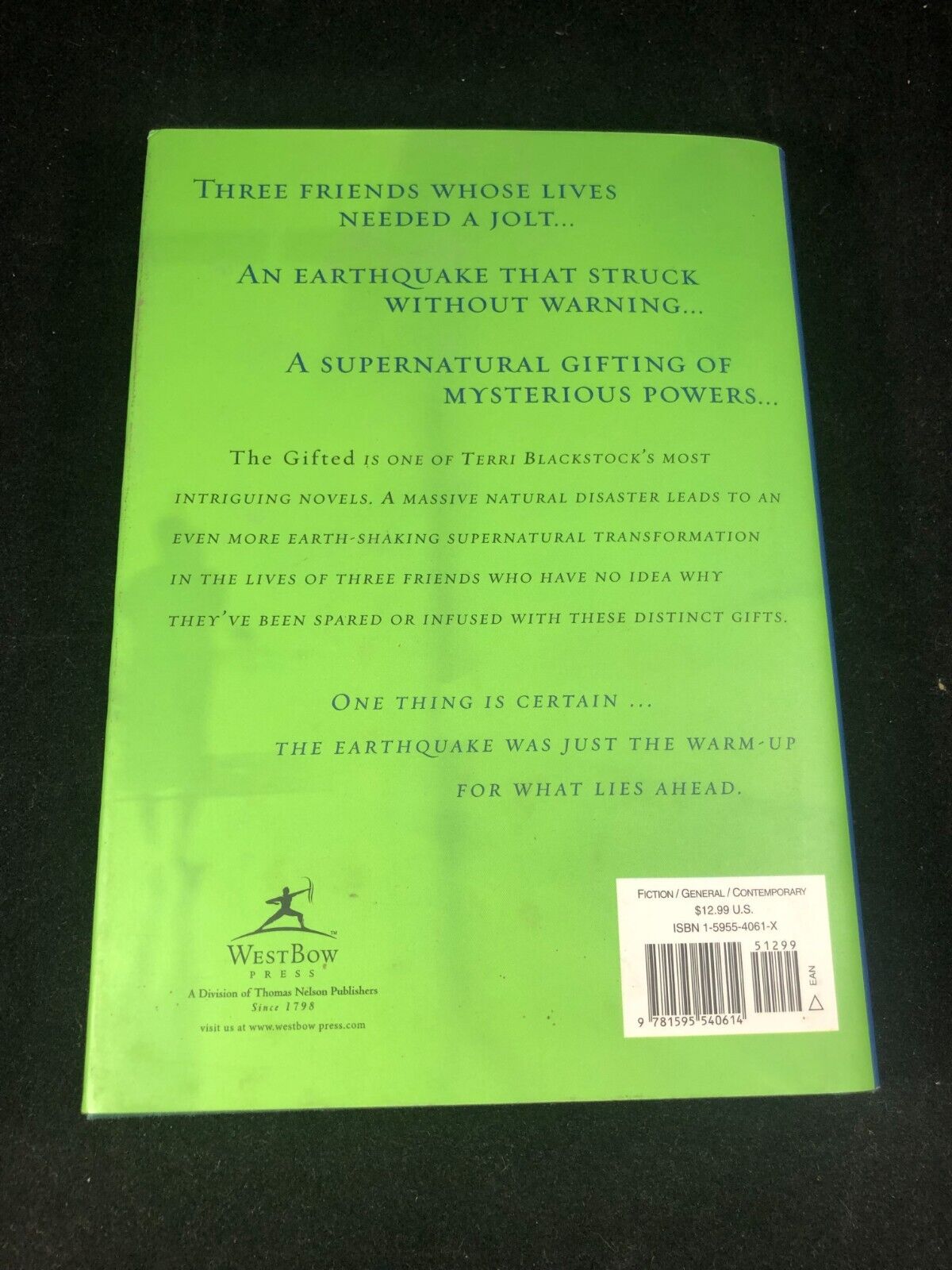 2002 THE GIFTED Hardcover Book by TERRI BLACKSTONE