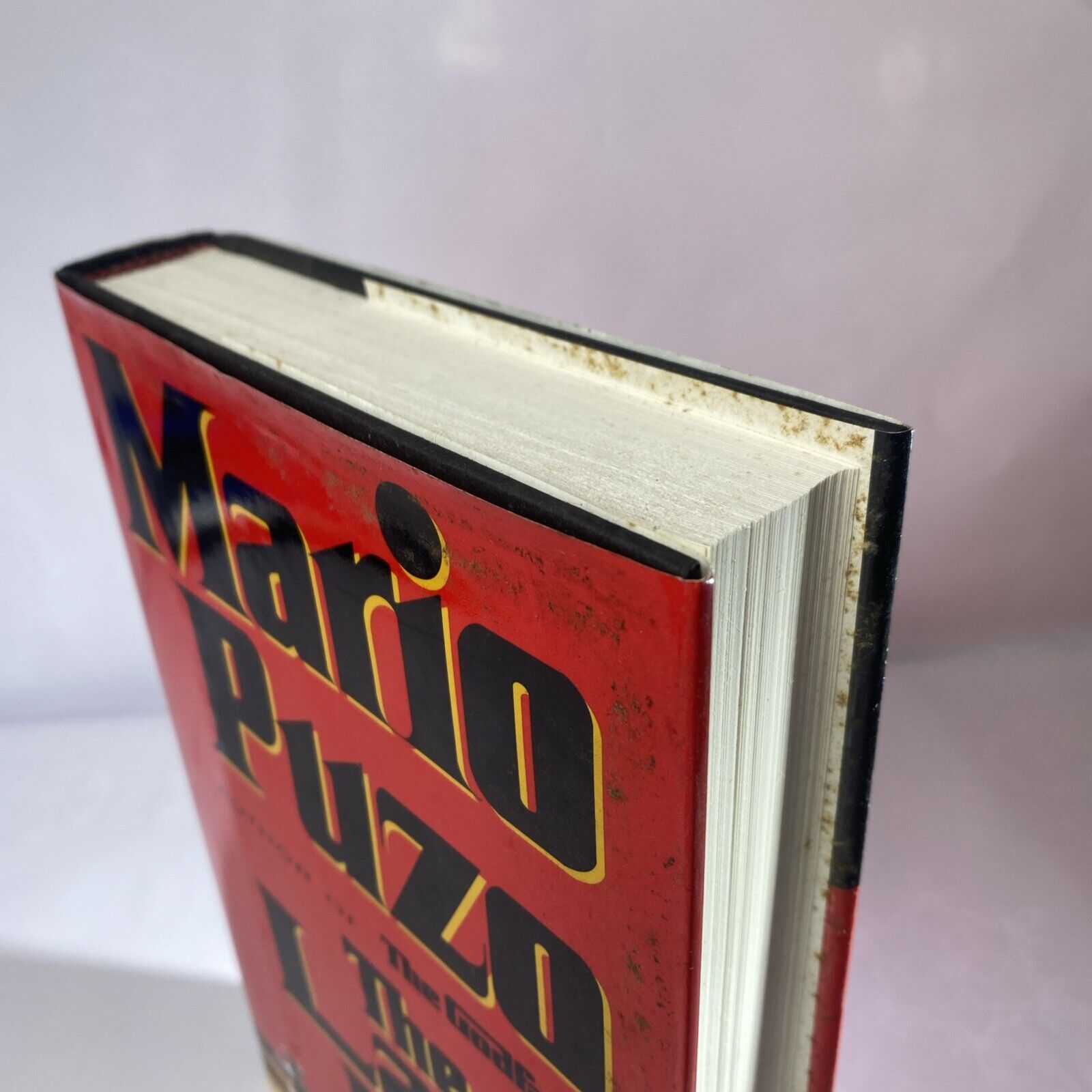 The Last Don 1996 Mario Puzo Crime Novel HBDJ 1st Edition Very Good