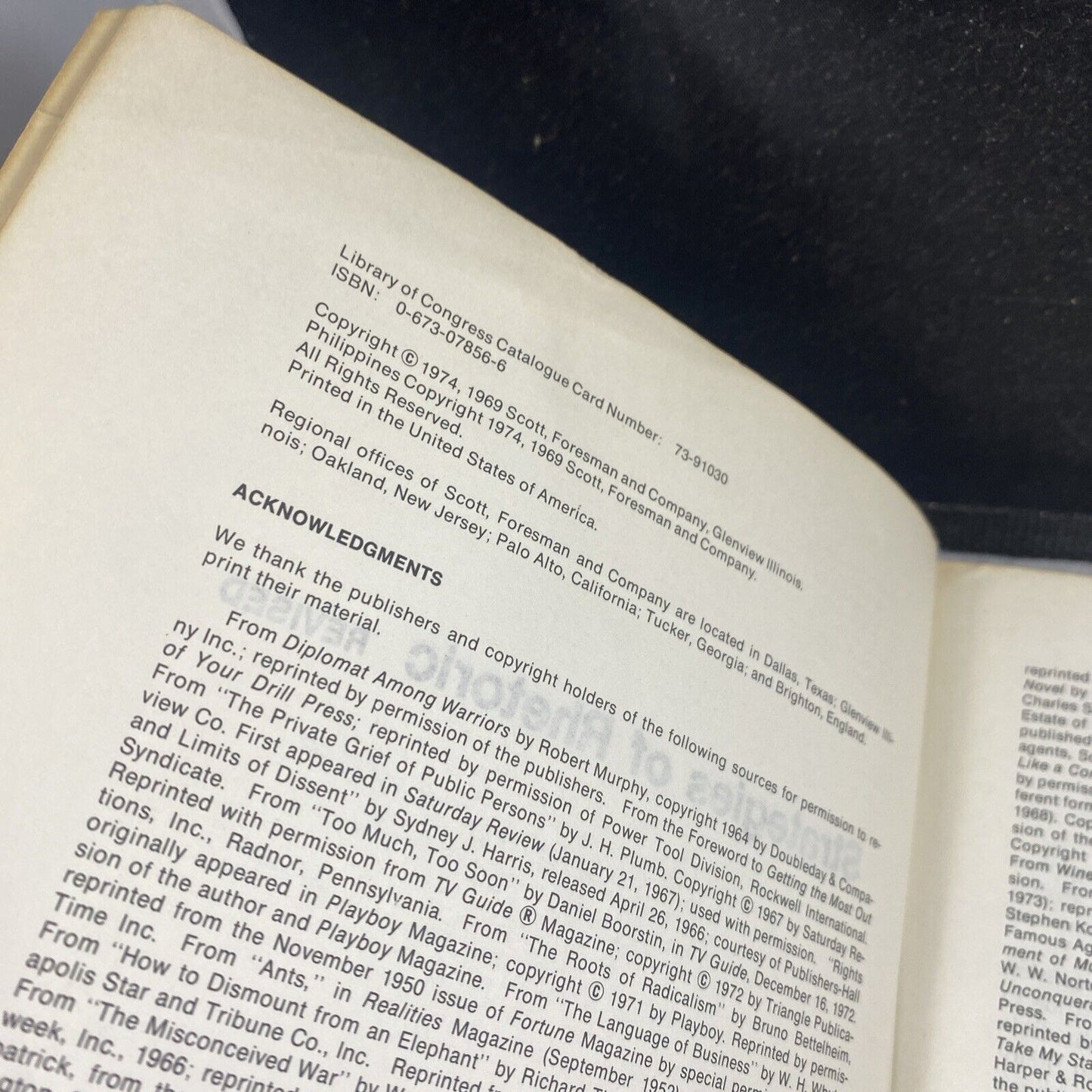 Strategies of rhetoric 1974 Scott Foresman Tibbetts K15 Vintage Student Writer