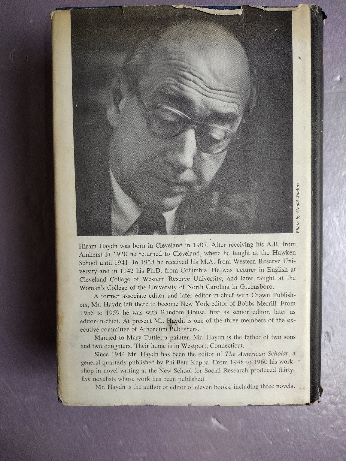 The Hands of Esau Hiram Haydn 1962 Hardcover Fiction Novel Harper & Brothers