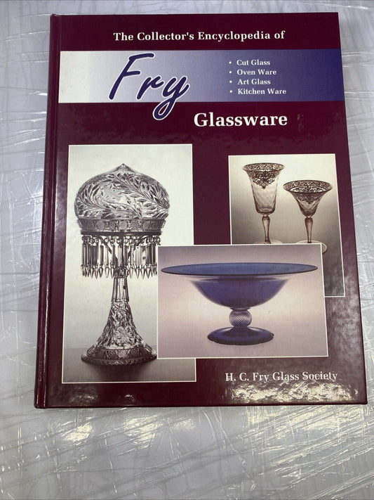 Collector's Encyclopedia of FRY GLASSWARE Book 1990 Illustrations Photographs
