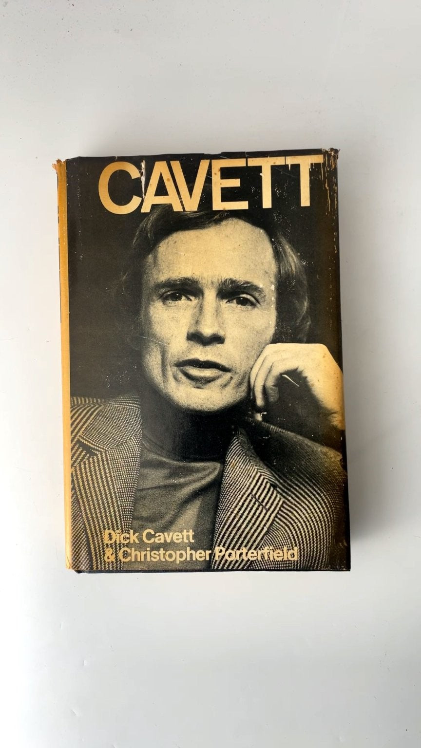 Cavett Dick Cavett 1974 First Edition Autobiography Humor Harcourt