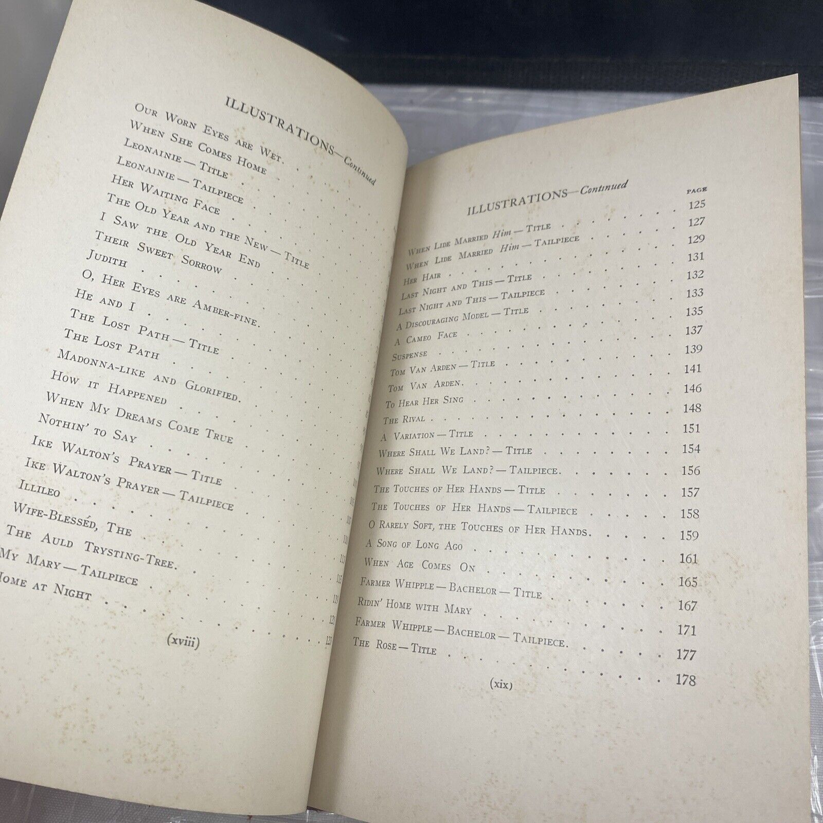 Love Lyrics James Whitcomb Riley 1905 Antique worn Poetry Book With Pictures