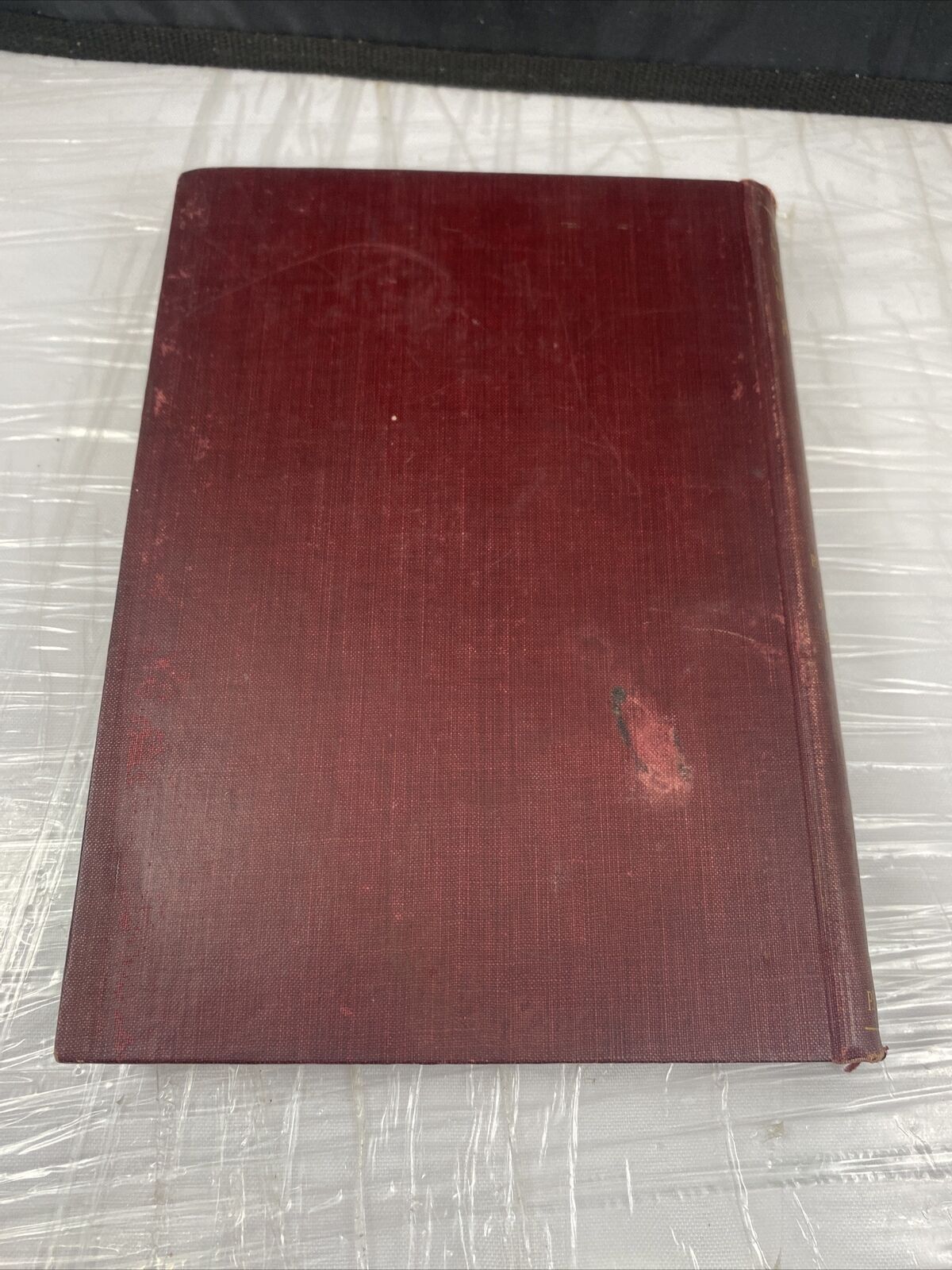 Library of Universal Lit Pt 2 Vol 10Antique Vintage Burgundy Book Life Of Samuel