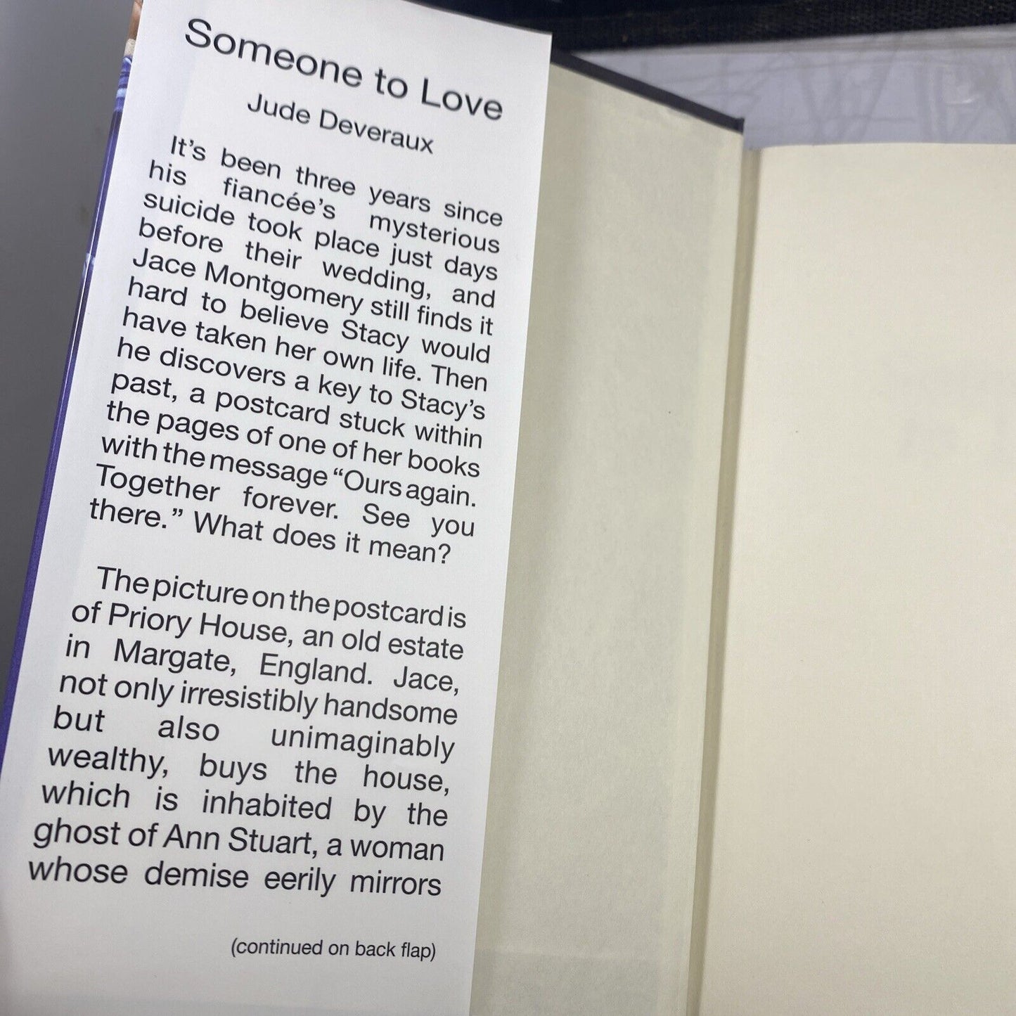 Someone to Love by Jude Deveraux (2007, Hardcover) Large Print Ed