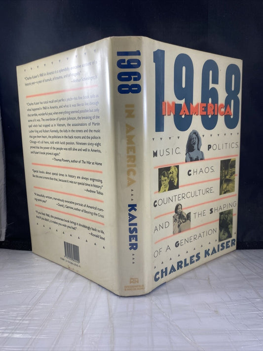 1968 in America : Music, Politics, Chaos, Counterculture Vintage 60s Pop Culture