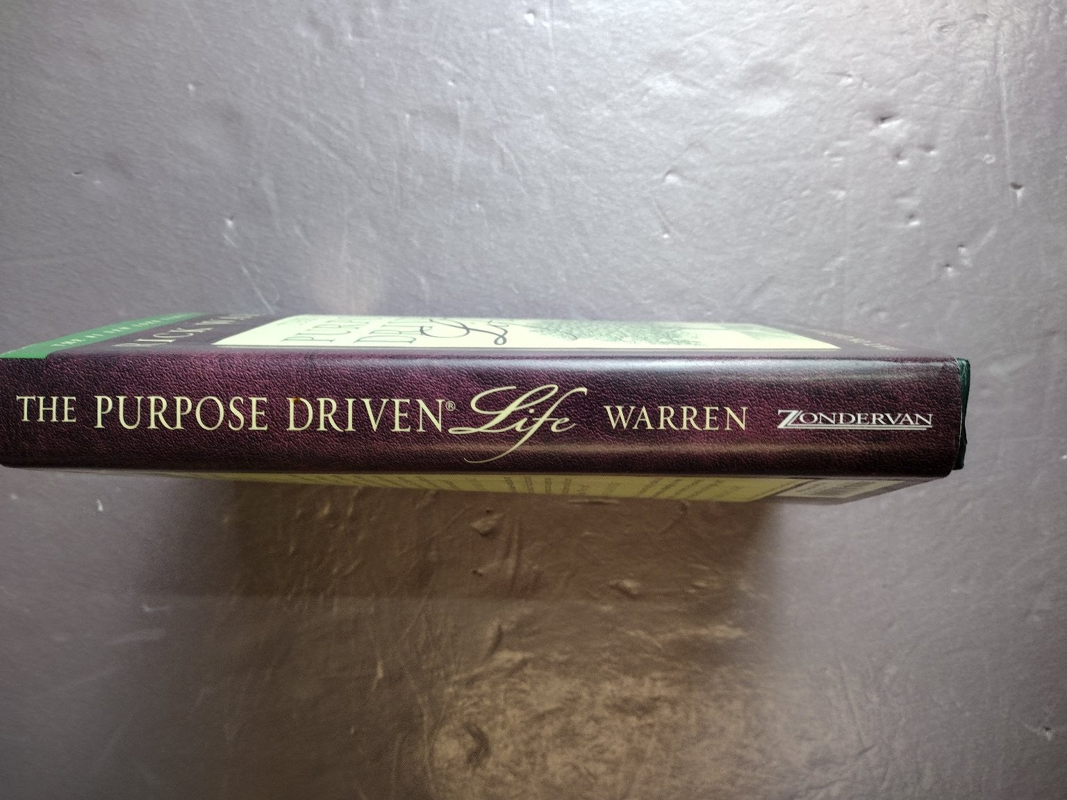 The Purpose Driven Life Rick Warren 2002 Bestseller Christian Living Zondervan