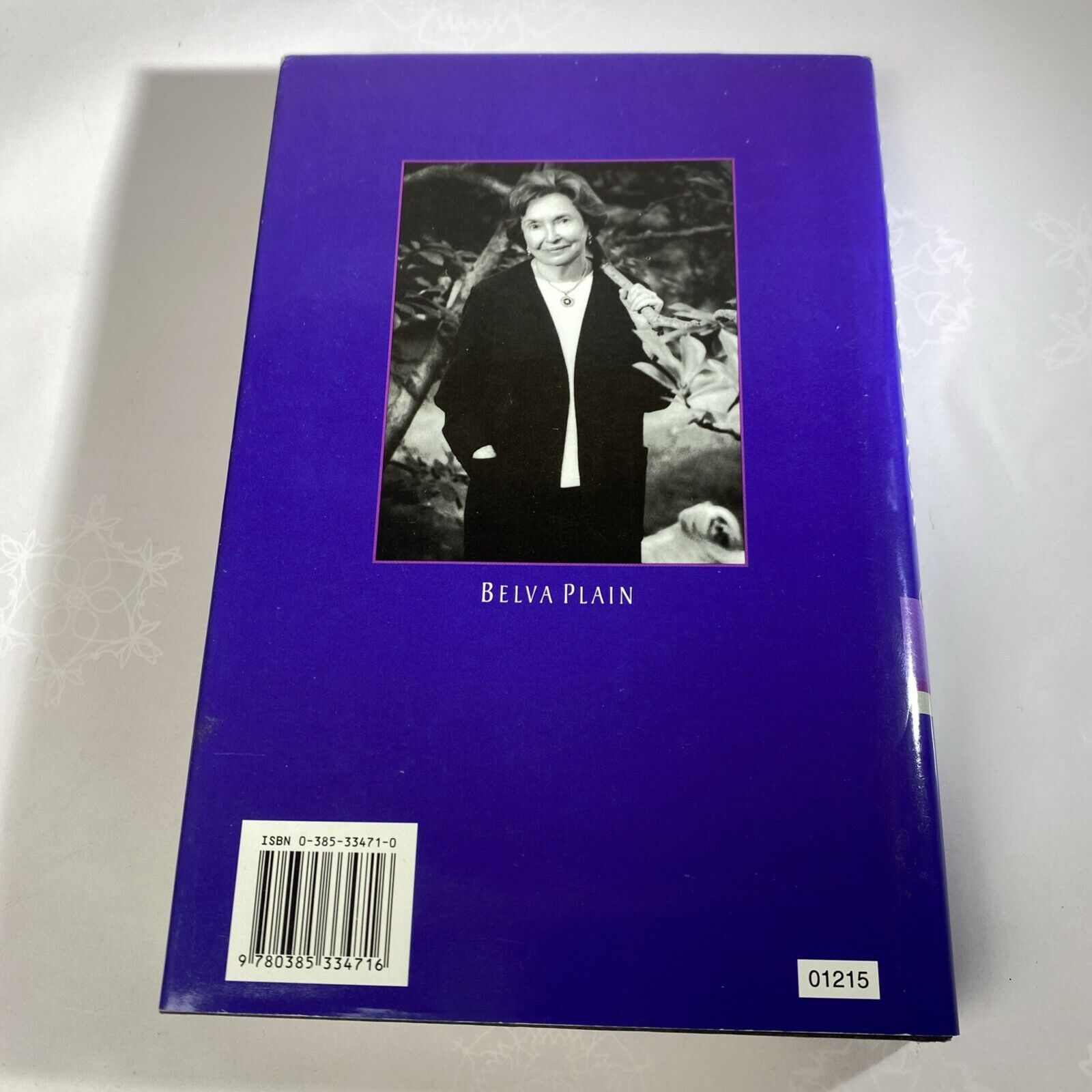 Looking Back By Belva Plain HC 2001 Unmarked Book Club Edition VG Novel