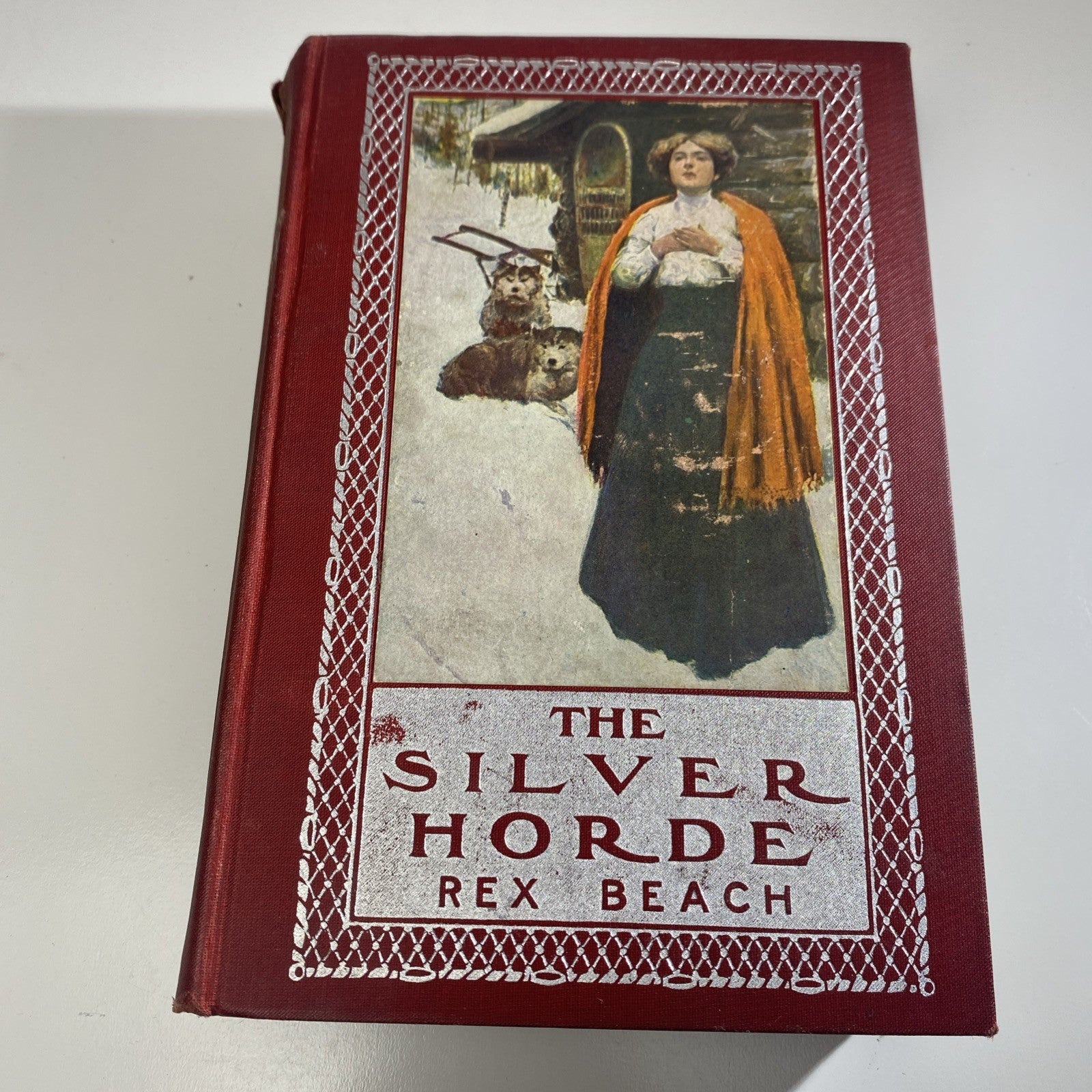 The Silver Horde by Rex Beach 1909 First Edition Illustrated  by Harvey T. Dunn
