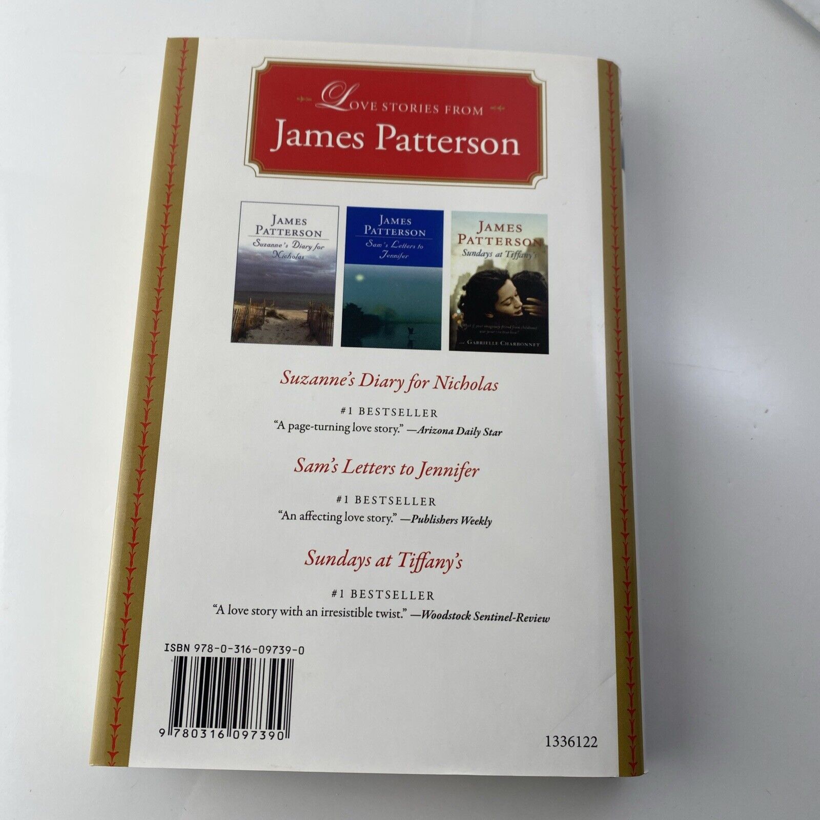 The Christmas Wedding by Richard DiLallo and James Patterson 2011 Book Club Ed