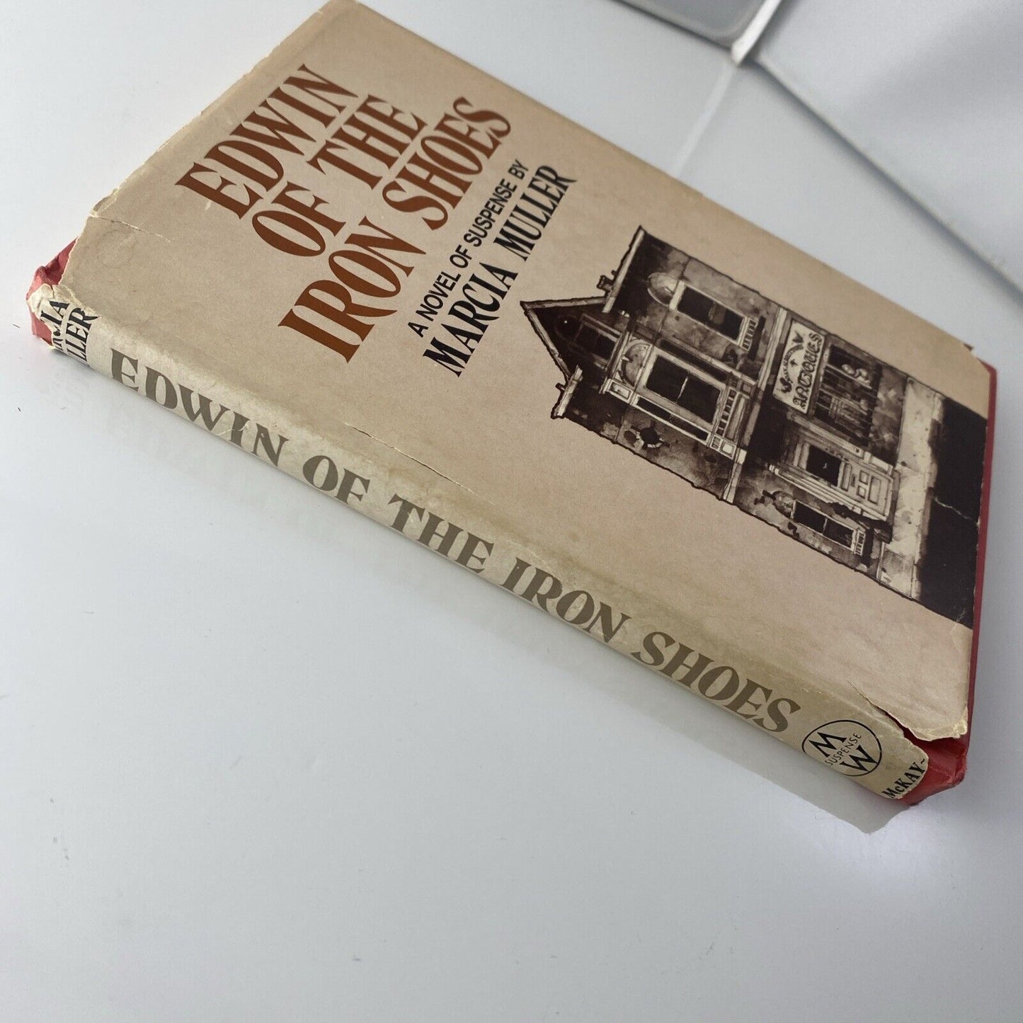 Edwin of the Iron Shoes (Hardcover, 1977) by Marcia Muller, Book Club Ed