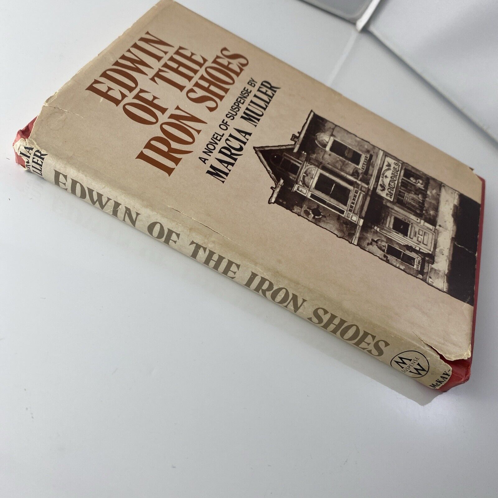 Edwin of the Iron Shoes (Hardcover, 1977) by Marcia Muller, Book Club Ed